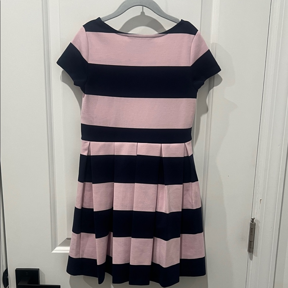 Polo by Ralph Lauren Kids Dress in Pink and Navy Stripes Size 7 (Girls Small) - Picture 4 of 4